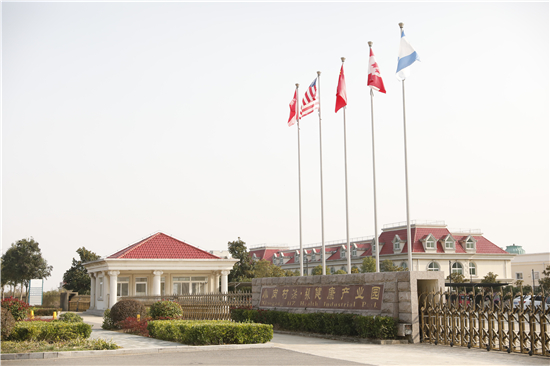 小岗村内产业园区.图/郑智维
