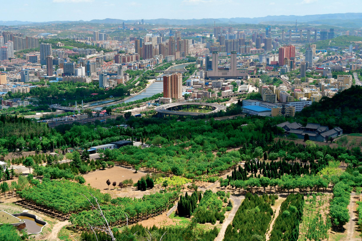 阳泉市生态新城图片